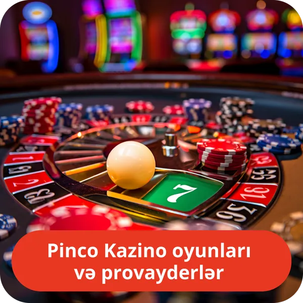 Pinco Kazino oyunları və provayderlər